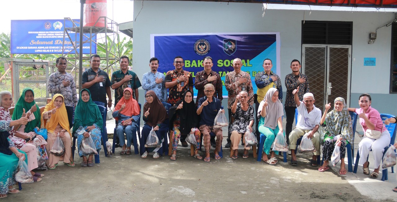 Dukung Astacita Presiden, Lapas Tanjung Balai Laksanakan Bakti Sosial Kepada Masyarakat Sekitar