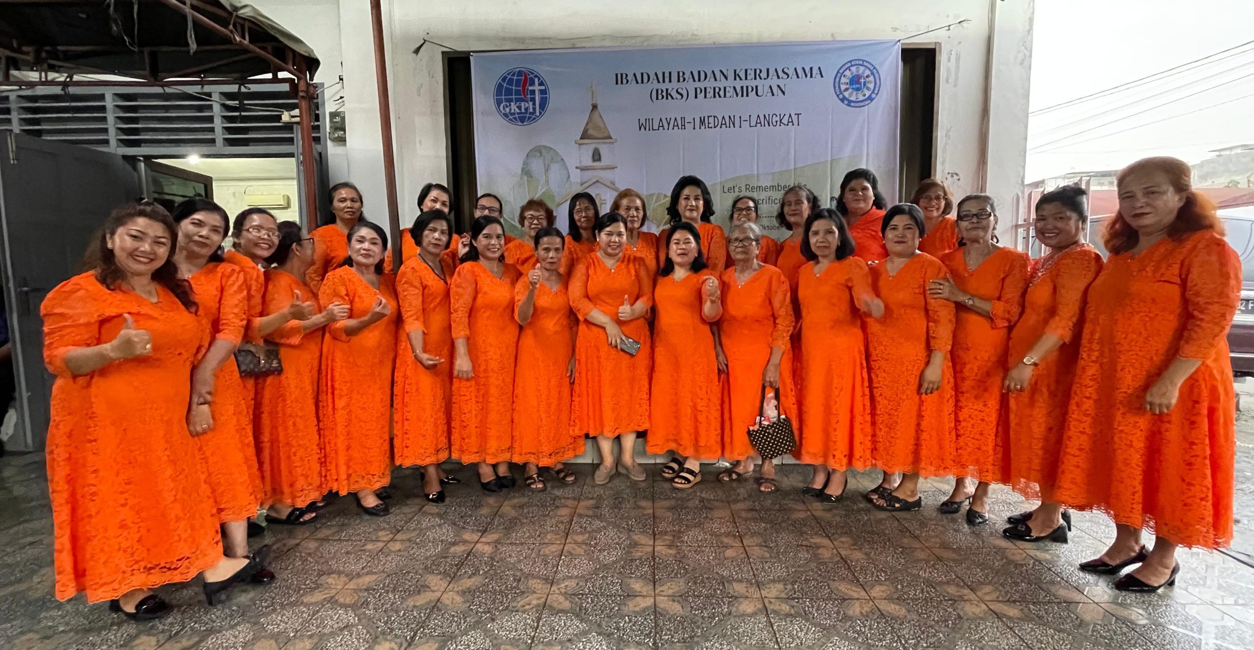 BKS Perempuan Wilayah I Medan-Langkat Gelar Ibadah di GKPI JK Sentosa