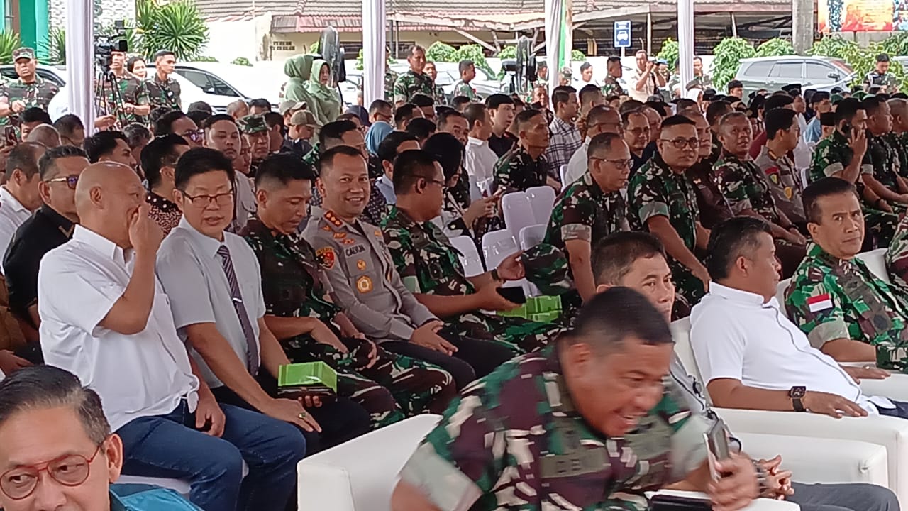 Kapolrestabes Medan Hadiri Kegiatan Launching Kartu Berobat Gratis Kodam I/Bukit Barisan