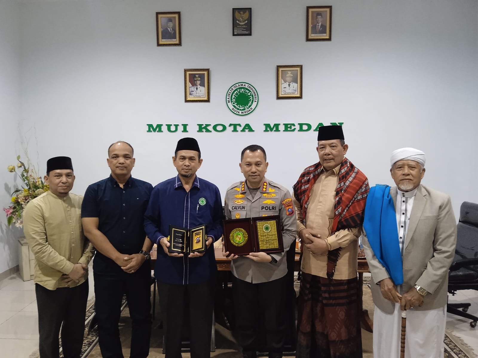 ‎Kapolrestabes Medan Jalin Silaturahmi dengan MUI Kota Medan: Perkuat Sinergi untuk Harkamtibmas ‎