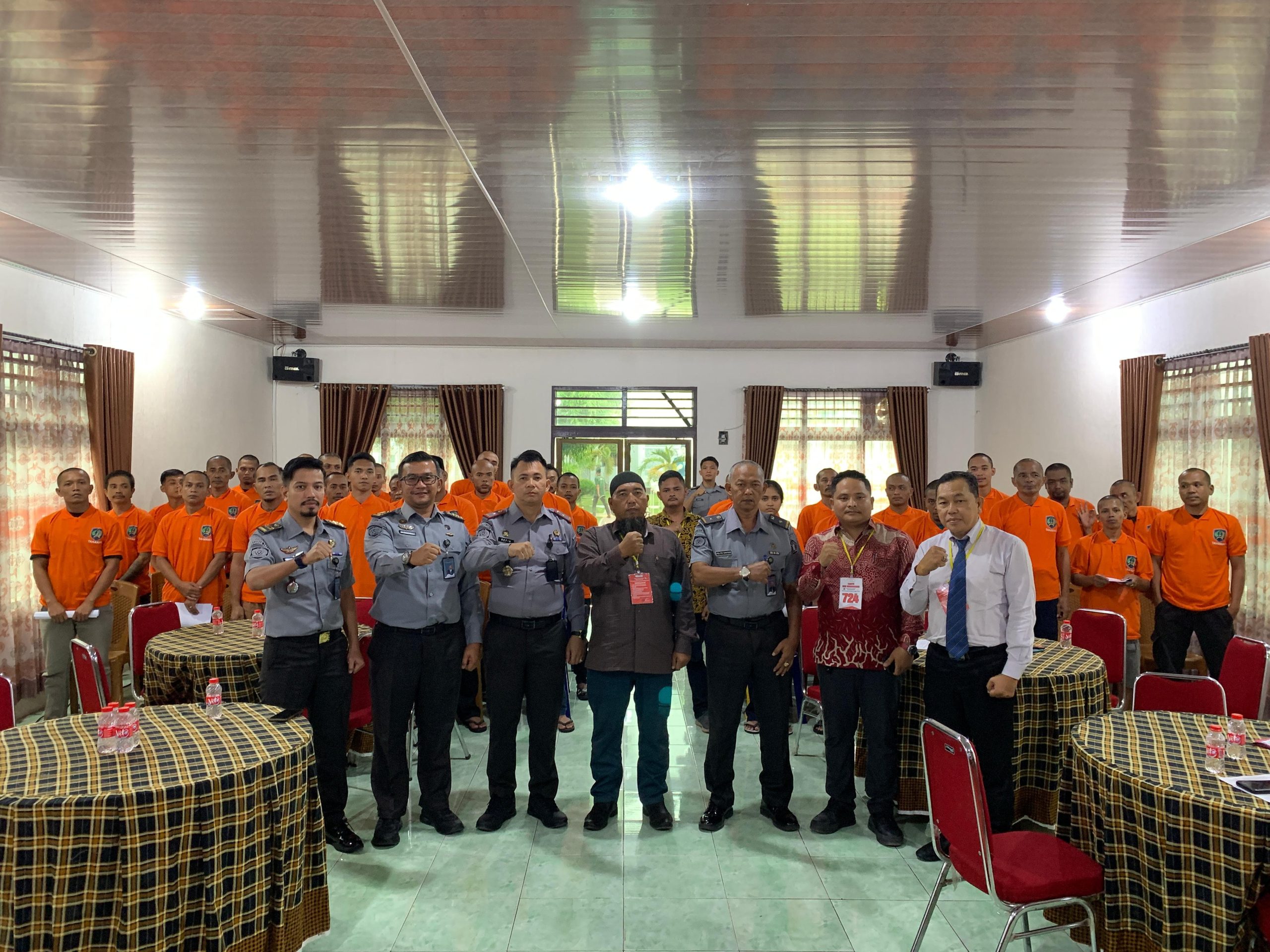 ‎Lapas Tanjungbalai dan LBH Trisila Gelar Penyuluhan Hukum bagi Warga Binaan