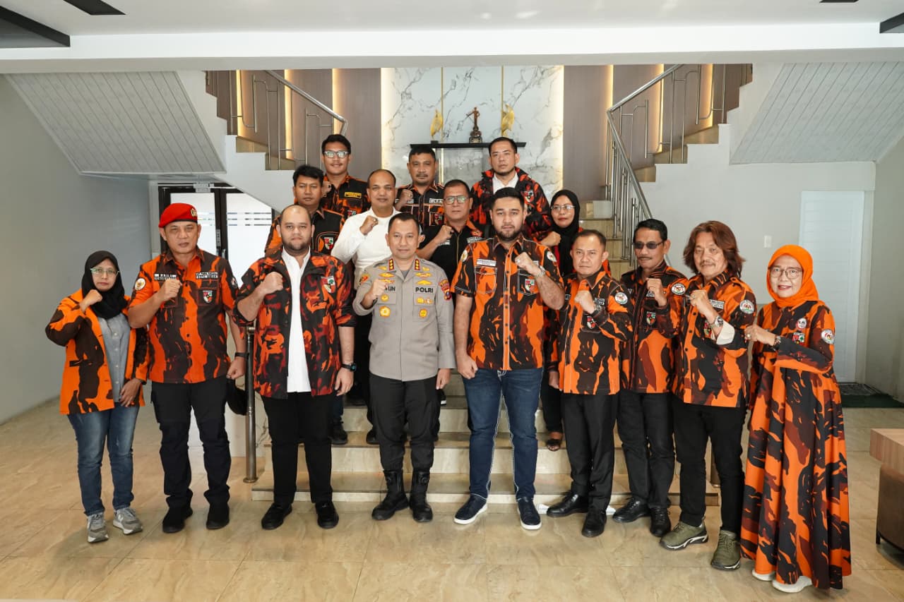 Kapolrestabes Medan Gelar Audiensi dengan Pemuda Pancasila, Bahas Sinergi Jaga Kamtibmas Kota Medan ‎