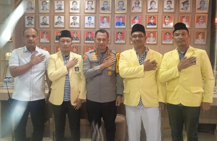 Kapolrestabes Medan Terima Audiensi Panitia Zikir Akbar Nasional Thoriqoh Naqsyabandiyah Indonesia