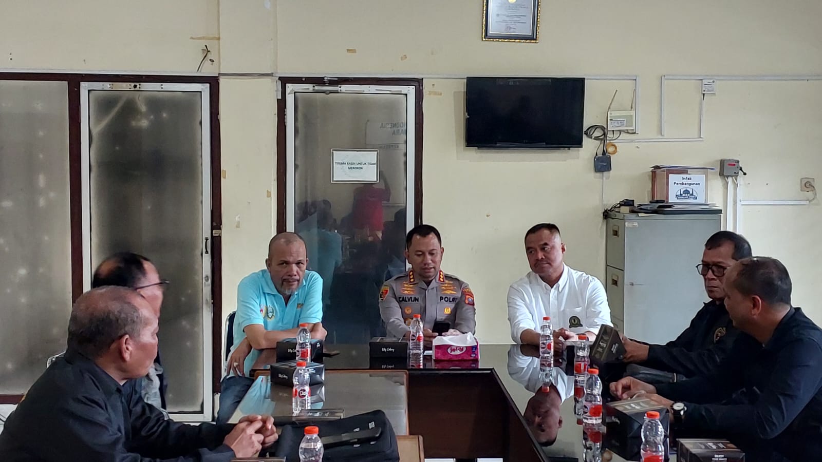 Kapolrestabes Medan dan PWI Sumut Bangun Komit Ciptakan Suasana Nyaman dan Kondusif
