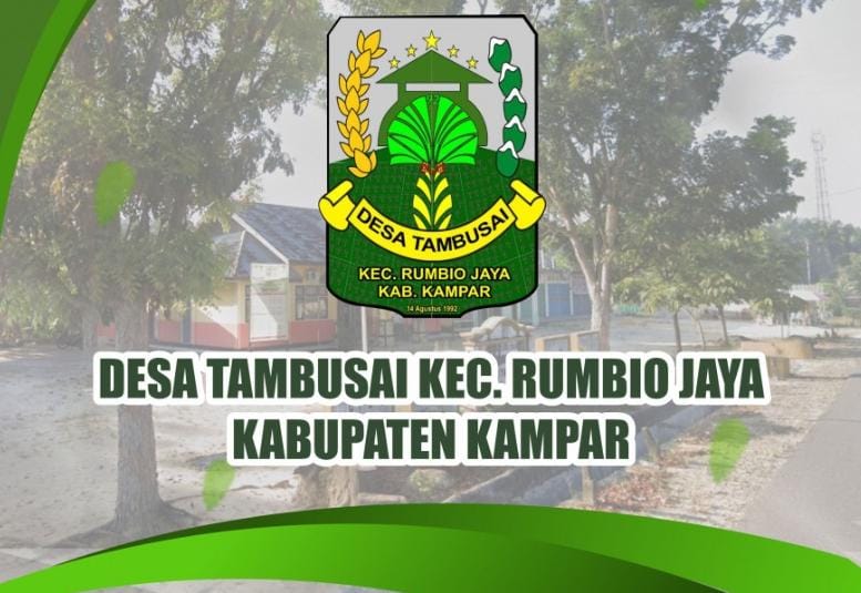 Partisipasi Masyarakat Desa Tambusai Kecamatan Rumbio Jaya Dalam Pengawasan Pembangunan Desa