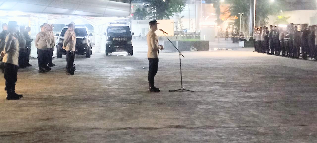 Apel Gabungan KRYD di Lapangan Merdeka, Polrestabes Medan Jaga Kondusivitas Kota