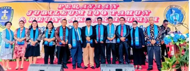 Jubileum 100 Tahun Perguruan Nasrani Medan Berlangsung Meriah, Alumni Lintas Angkatan Hadir Rayakan Momen Bersejarah