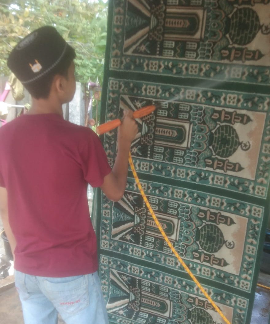 Sambut Ramadhan 1447 H, Alsaf Tour Gelar Program Cuci Karpet Masjid Gratis
