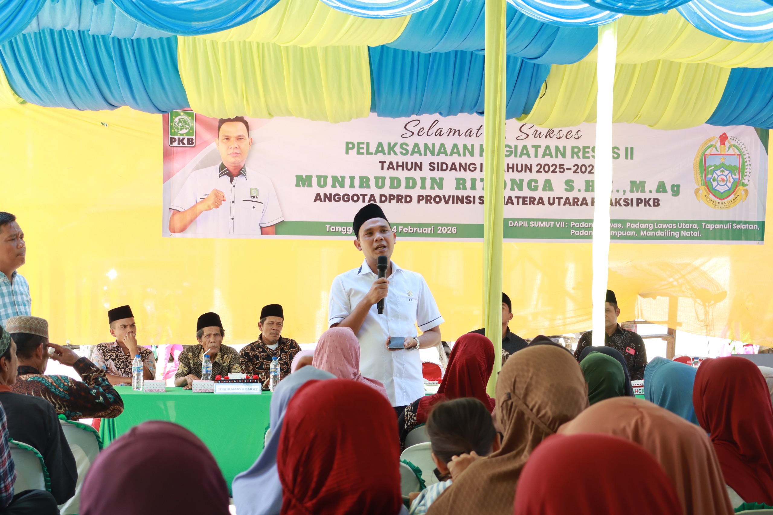 Muniruddin Ritonga Gelar Reses II di Balimbing Jae, Serap Aspirasi Warga soal Pertanian dan Narkoba