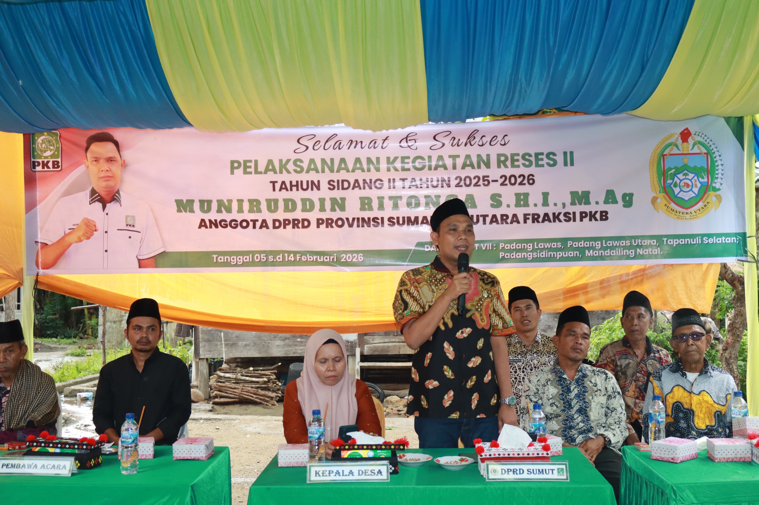 ‎Muniruddin Ritonga Serap Aspirasi Warga Balimbing Julu Saat Reses DPRD Sumut