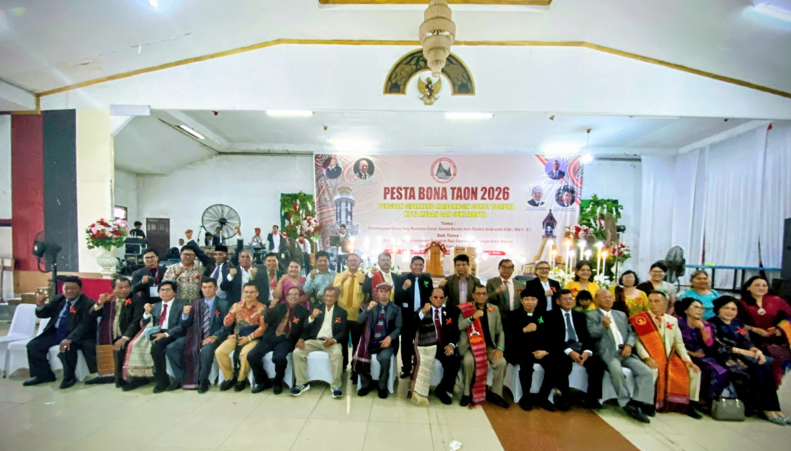Pesta Bona Taon Sipartano Naiborngin Dohot Boruna Kota Medan Penuh Sukacita dan Kebersamaan ‎