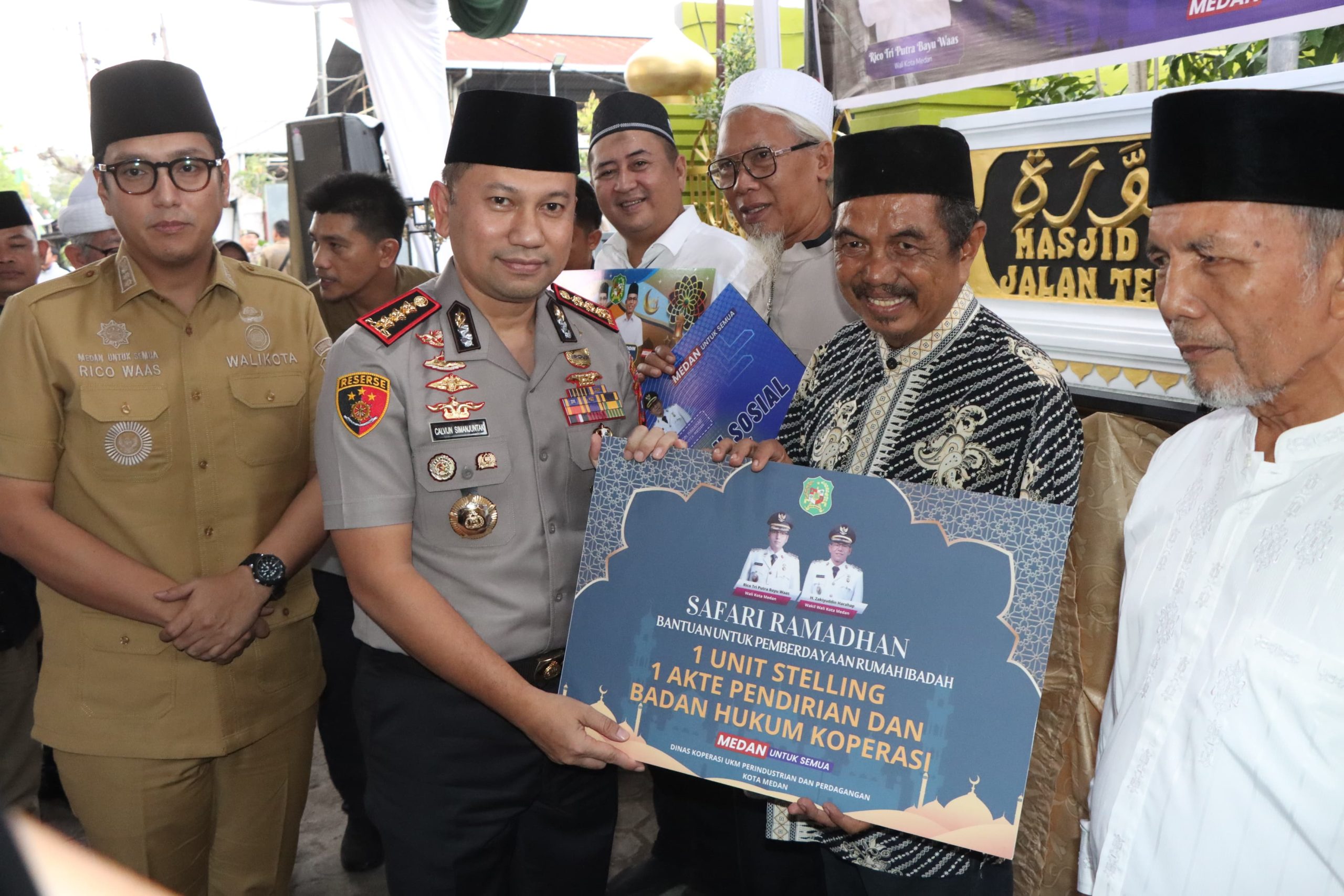 Safari Ramadhan, Rico Waas Apresiasi Kapolrestabes atas Perang Melawan Narkoba