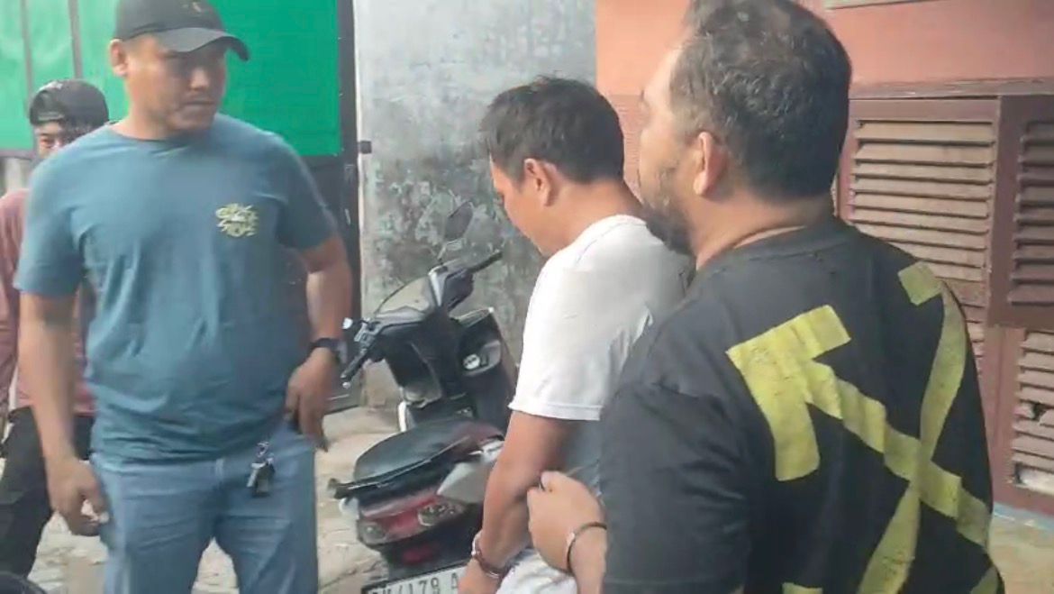 ‎Wouww!!!..  Pasar Tradisional Dijadikan Lapak Narkoba, Pengedar Sabu Ditangkap di Medan ‎