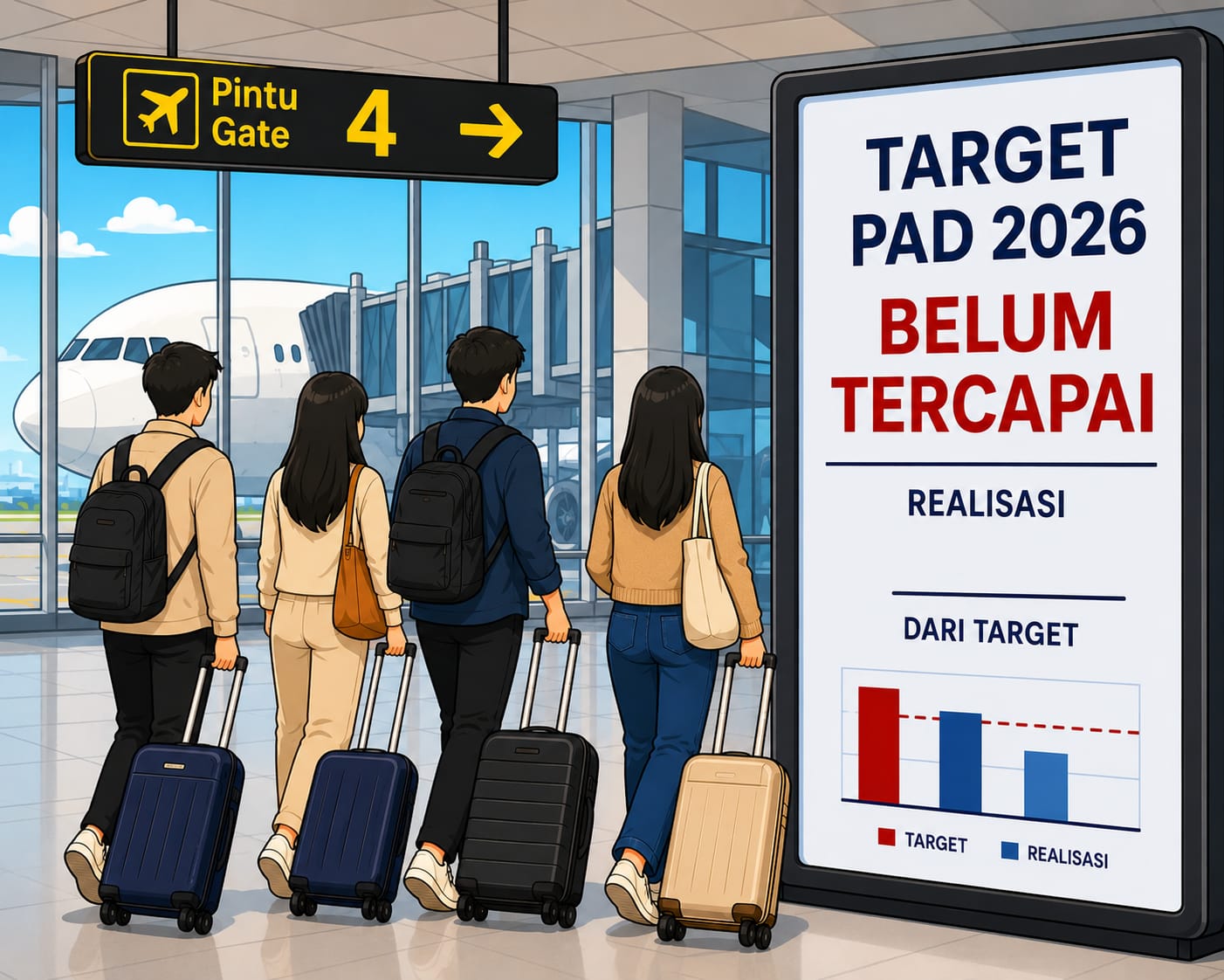 PAD Kota Medan Jadi Sorotan, Pejabat Bapenda Malah Terbang ke Bali ‎