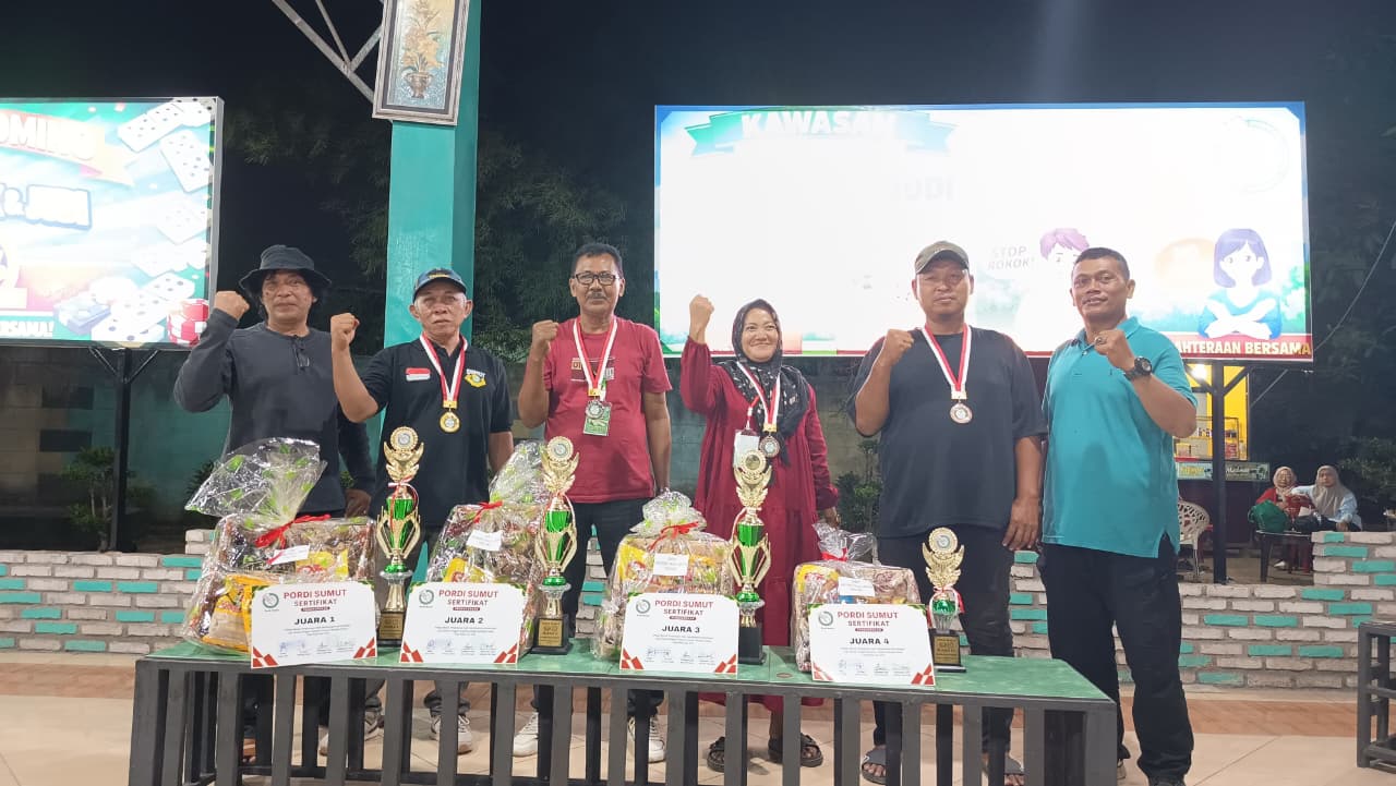 Hari Ayah Sedunia Jadi Momentum PORDI Sumut Perkuat Silaturahmi Lewat Turnamen Domino
