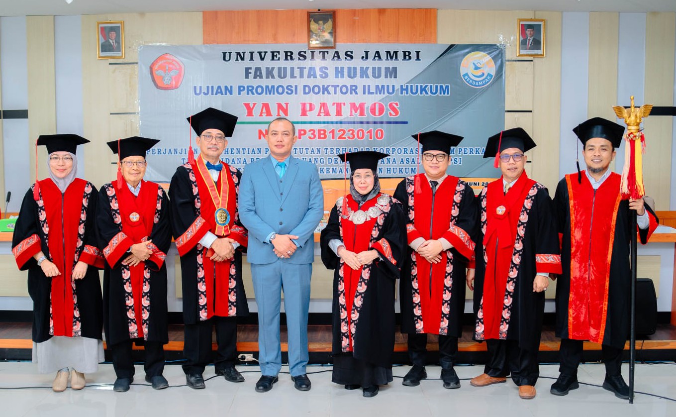 SAH!! Yan Patmos Plt Kepala Lapas Narkotika Langkat Raih Gelar Doktor Ilmu Hukum