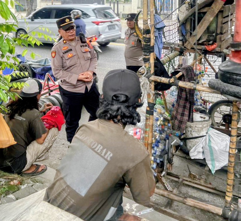 Kanit Samapta Polsek Sunggal Iptu Nizar Nasution Pilih Dialog Humanis dalam Membina Anak Punk