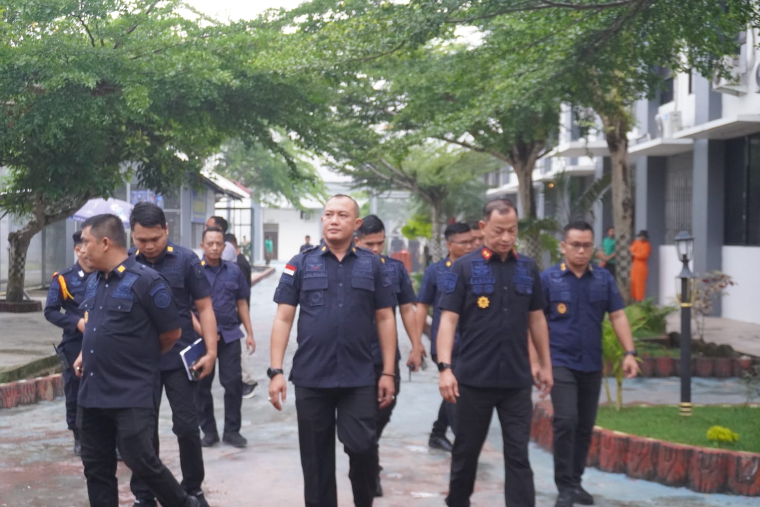 Perkuat Kinerja UPT Pemasyarakatan Langkat, Kakanwil Ditjenpas Sumut Lakukan Bintorwasdal di Lapas Narkotika Langkat