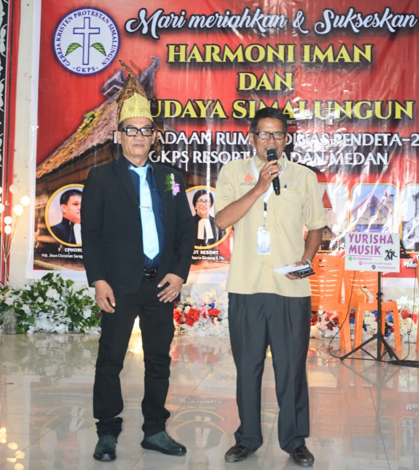 GKPS Resort Teladan Galang Dana Rumah Dinas Pendeta, John Damanik Apresiasi Dukungan Maruli Siahaan