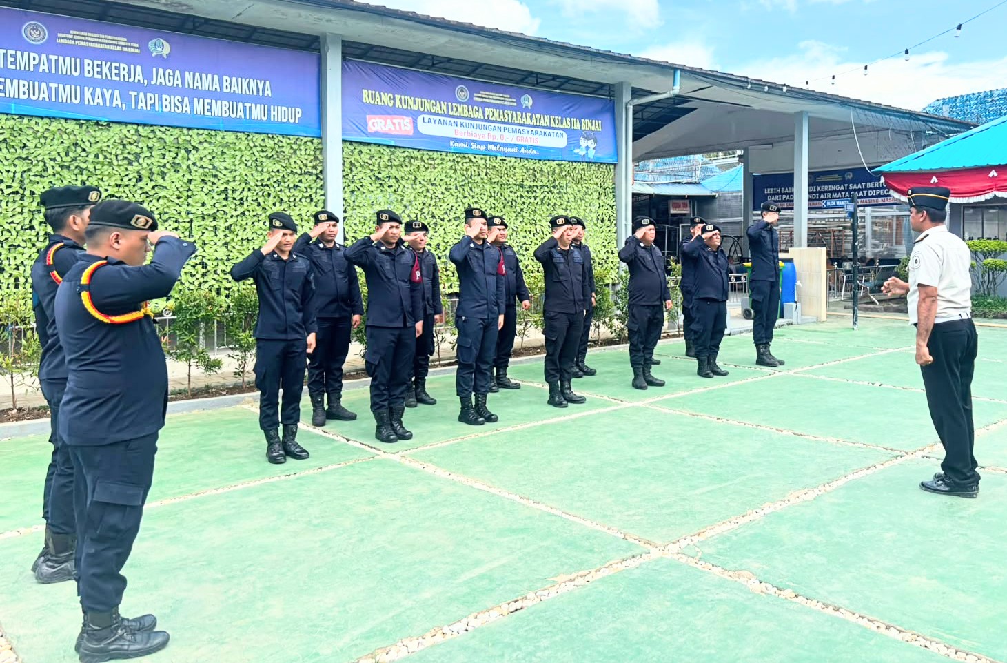 Perketat Pengamanan, Ka KPLP Lapas Binjai Ingatkan Petugas Disiplin dan Patuhi SOP