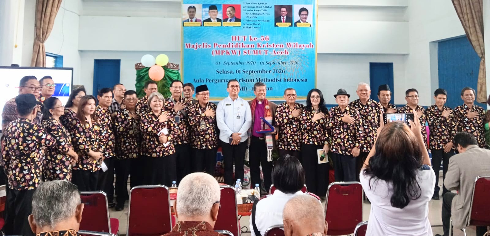 HUT ke-56 MPKW Sumut-Aceh, Perkuat Komitmen Tingkatkan Kualitas Pendidikan Kristen ‎