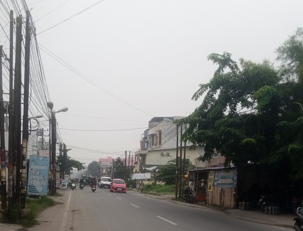 Wouw! Asap Selimuti Sumut, Jarak Pandang Turun hingga 1 Kilometer