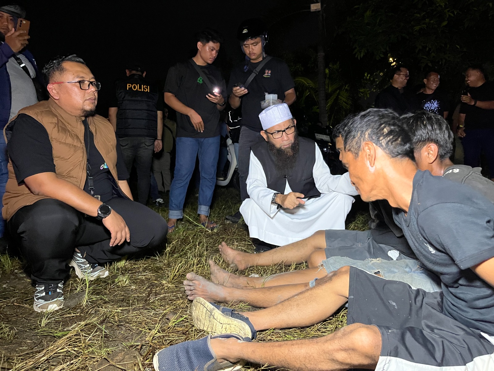 Wouw! Gerebek Jermal 12, 3 Pelaku Diringkus  Barang Bukti Diamankan