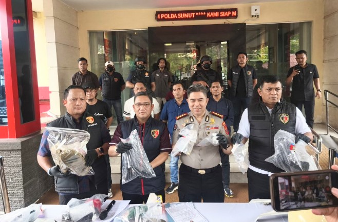 Terungkap! Peran 2 Tersangka Penembakan Wadan Koti PP Deli Serdang ‎