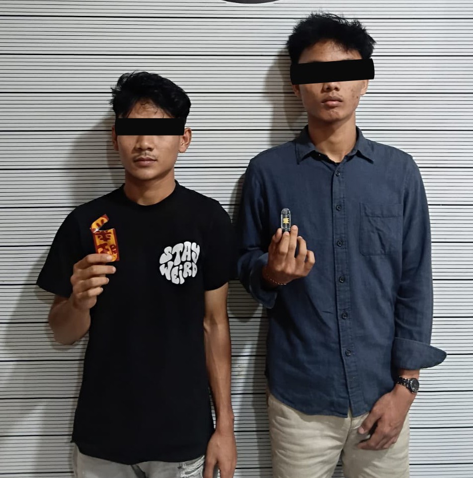 Wouw! Kompak Edarkan POD Getar dan Ekstasi, Dua Sahabat Diciduk Polisi di Medan