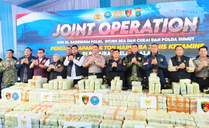 Geger! Kapal Tanker MT Global 168 Bawa 1,16 Ton Ketamine, Kapolri Tetapkan WN Taiwan Tersangka ‎